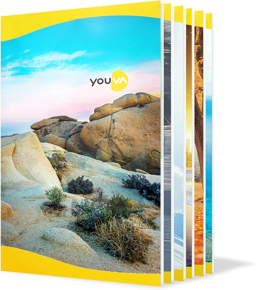 YOUVA Navneet Soft Bound Long Book/Soft cover Notebook for Students | Single Line | 172 Pages | Pack of 6 | Regular Size 17 cm x 27 cm