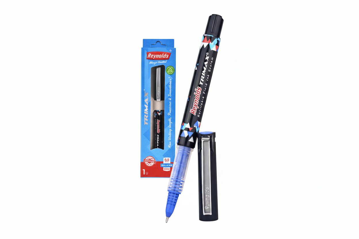 Reynolds Trimax Roller Pen (Blue)