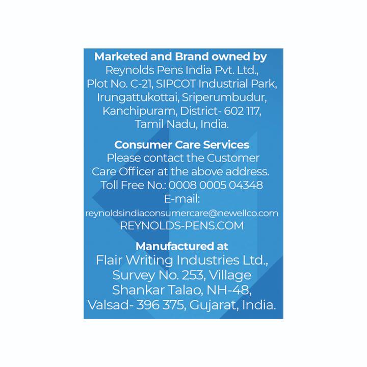 Reynolds Trimax Roller Pen (Blue)